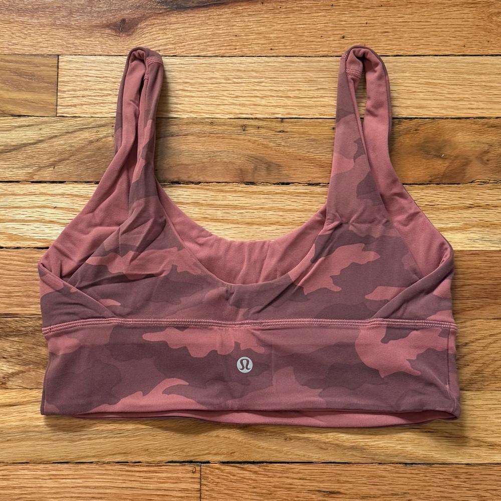 Lululemon Align Brier Rose Camo Sports Bra